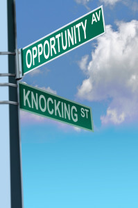 opportunity-knocking